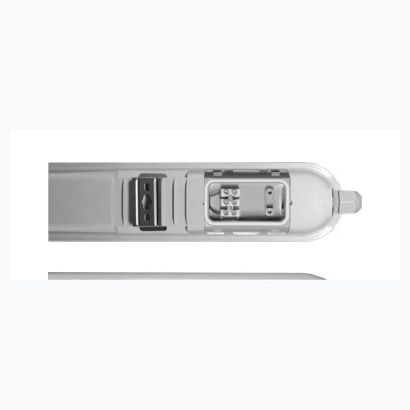 Artefacto Estanco 60Cm Para Tubos Led