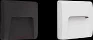 Artefacto de pared exterior LED integrado